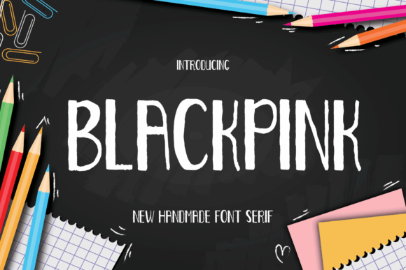 Blackpink: A Font That Elevates Editorial Design