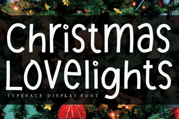 Christmas Lovelights Font Review for Branding