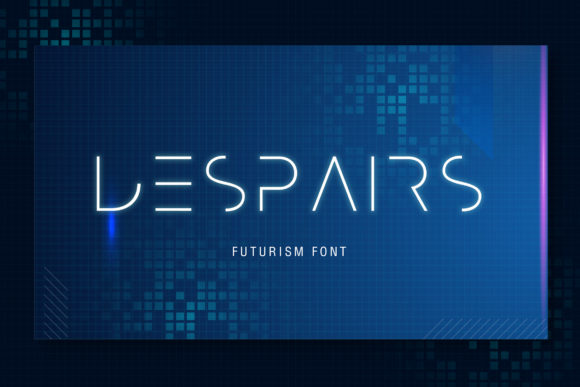 Despairs: A Modern Display Font for Crafters and Designers