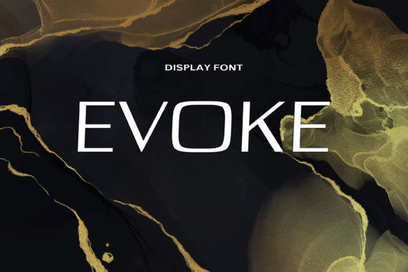 Evoke Display Font for Modern Editorial Design