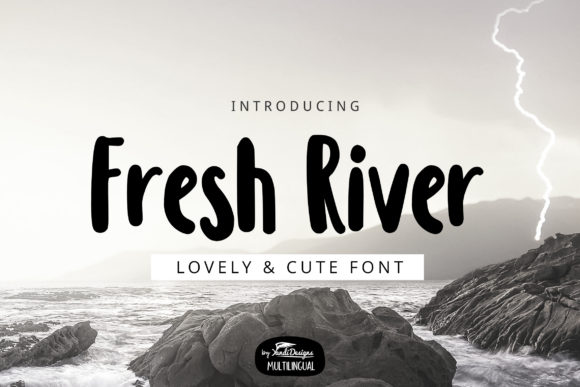 Fresh River: A Versatile Display Font for Dynamic Campaigns