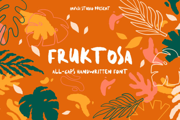 Fruktosa: A Playful Display Font for Web Design