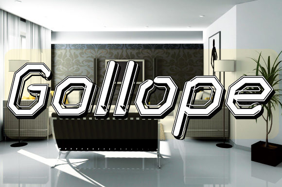 Gallope: A Modern Display Font for Web Design