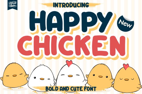 Happy Chicken Display Font Review
