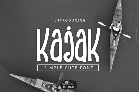 Kajak: A Display Font for Creative Crafters and Product Makers