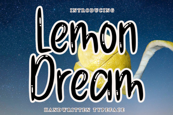 Lemon Dream Font for Editorial Design and Branding