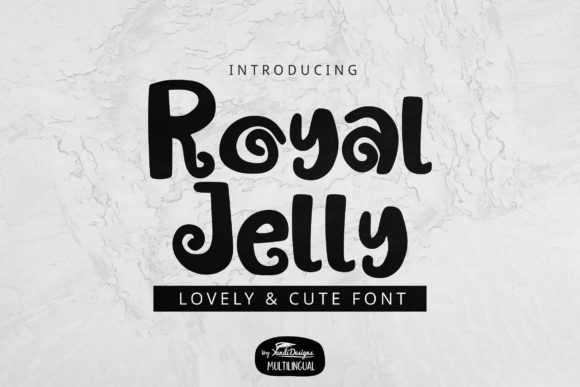 Royal Jelly Font for Web Design Projects