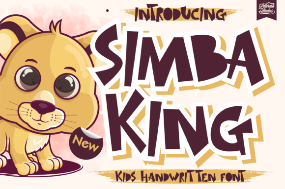 Simba King: A Display Font for Bold Branding