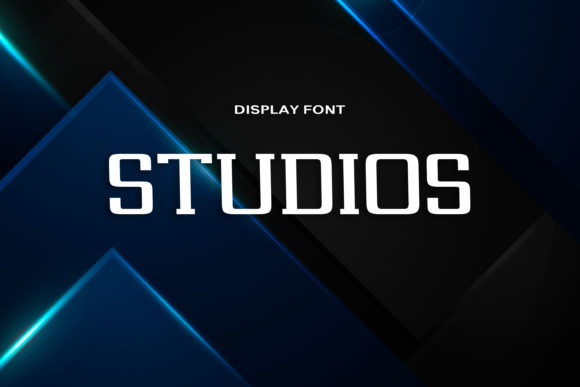 Studios Font for Bold Digital Branding