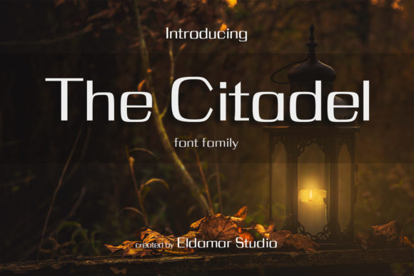 The Citadel: A Display Font for Modern Web Design