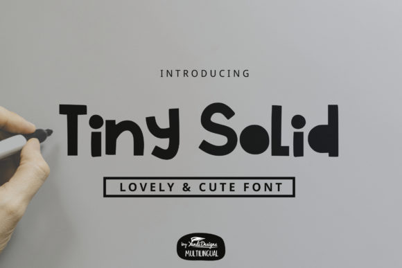 Tiny Solid: A Versatile Display Font for Editorial Design